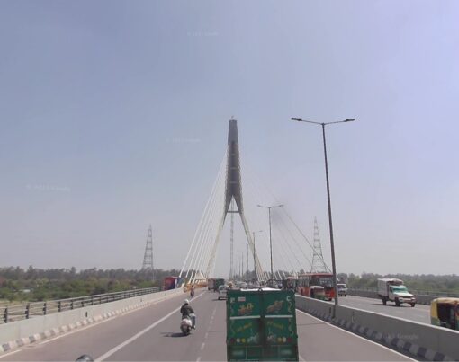 Signature Bridge funding update Delhi government 2017