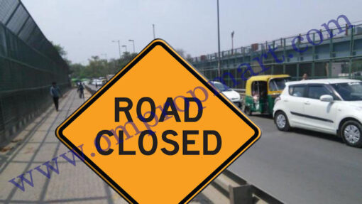 Wazirabad Bridge Delhi closure traffic diversion map 2025 Signature Bridge route Tronica Ghaziabad