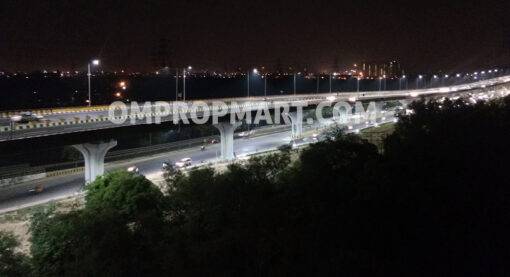 NH709B Delhi Saharanpur 2025 Tronica map