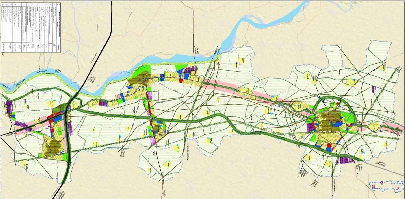 Baghpat Master Plan 2031 2025 GIS map Tatiri industrial