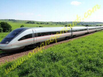 ऑर्बिटल रेल परियोजना का नक्शा