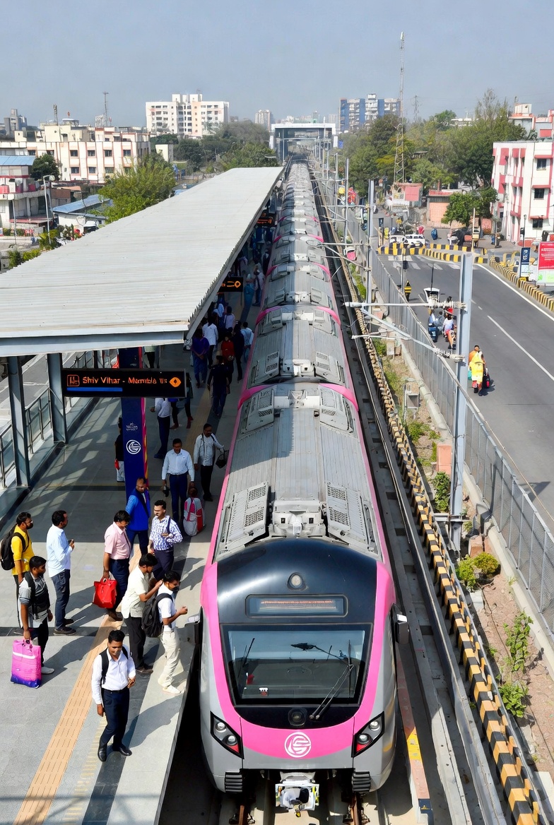 Ghaziabad Metro Pink Line Extension Shiv Vihar to Mandola Vihar 2026