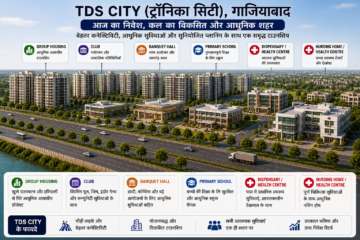 TDS City Ghaziabad future development with group housing, school, hospital and commercial plots by UPSIDA 2026